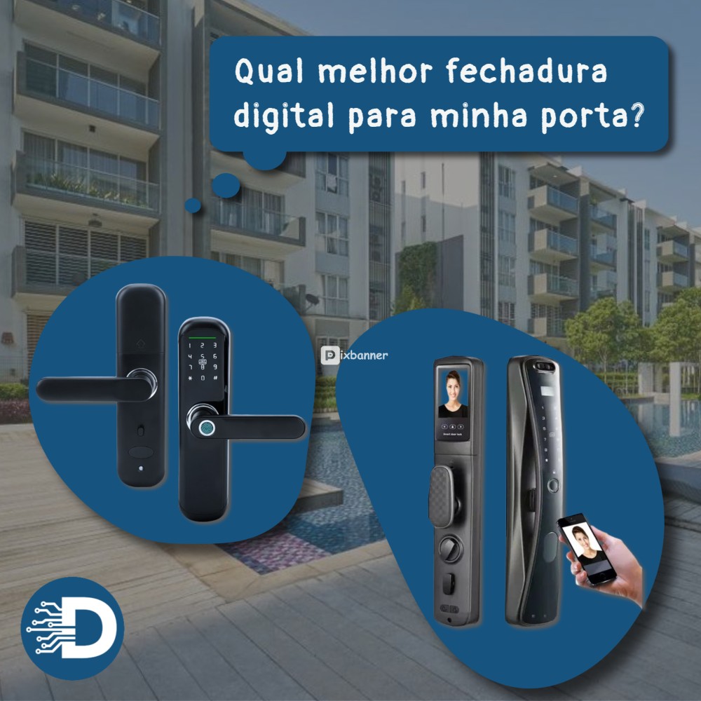 Qual é a melhor fechadura digital para a sua porta?